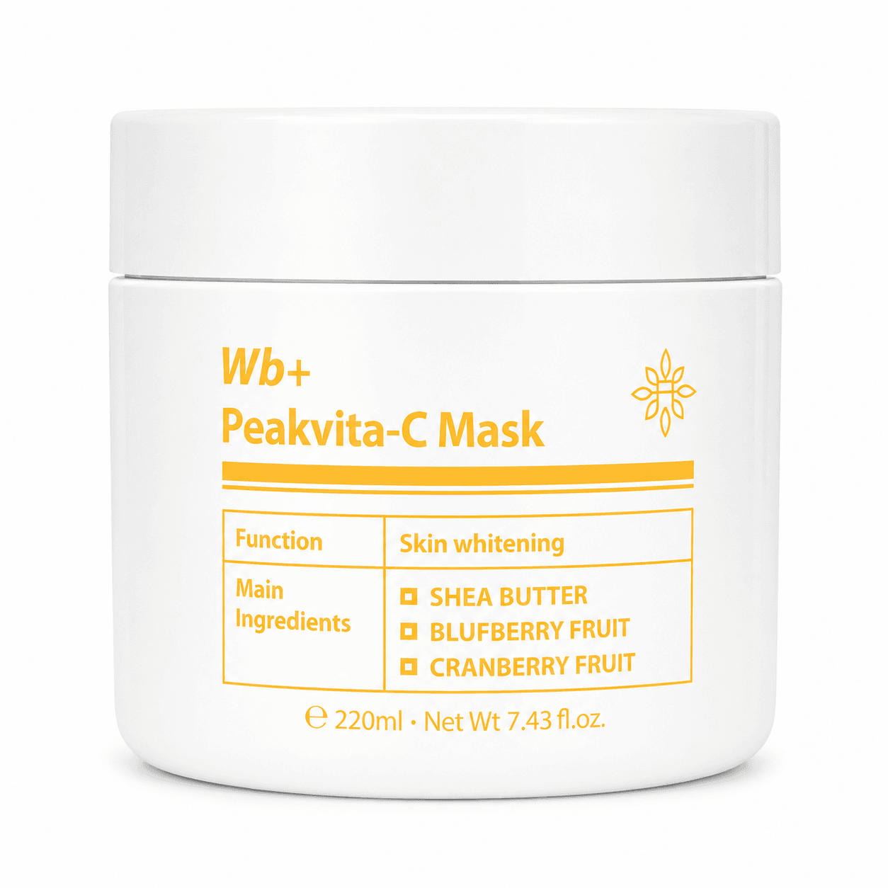 HEALLEN Wb+ Peak Vita-C Mask